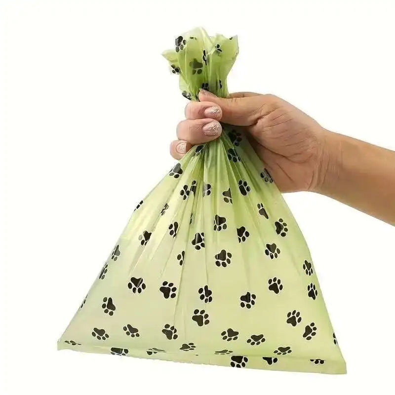 EPI Biodegradable Dog Poop Bags Lavender Scented Pet Poop Bags with Holder Extra Thick Leakproof Dog Poop Bags 