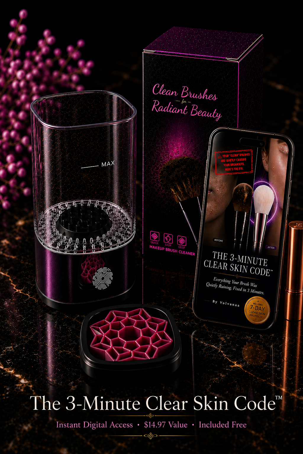 Your Makeup Brushes Are Quietly Undoing Everything Your Skincare Does.