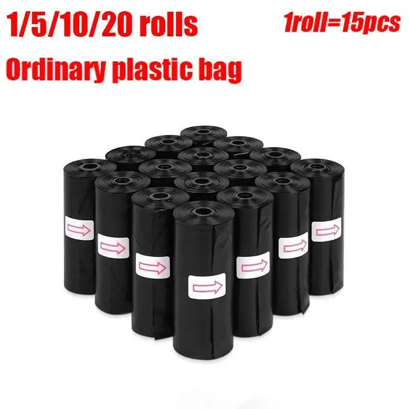 EPI Biodegradable Dog Poop Bags Lavender Scented Pet Poop Bags with Holder Extra Thick Leakproof Dog Poop Bags 